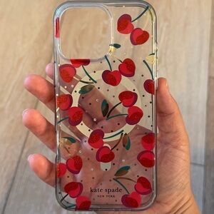 Kate Spade Cherry Case - IPhone 16 Pro Max
